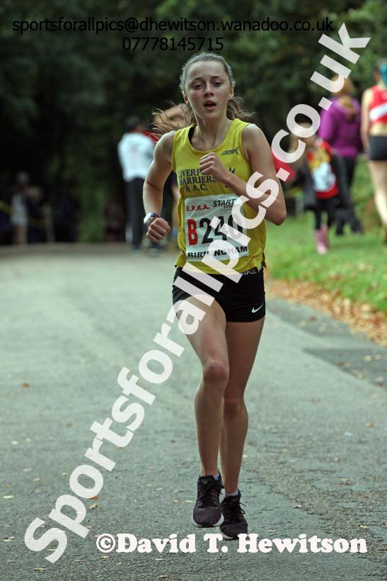 Womens under-17s ERRA Road Relays, Sutton Coldifield, Birmingham. Photo: David T. Hewitson/Sports for All Pics